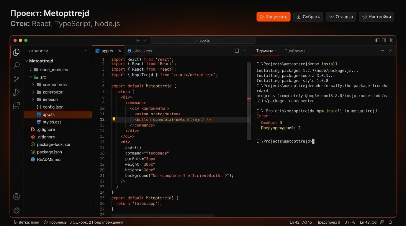 ОптМетТрейд — Металлотрейдинговая компания теряла клиентов из-за отсутствия онлайн-каталога.